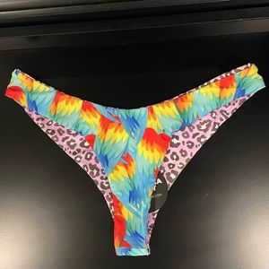 Moana Bikini Peacock Reversible Bottom